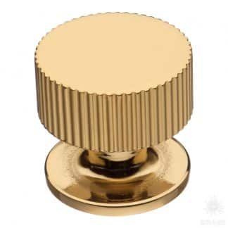 арт. 1975 0032 GL Ручка кнопка, глянцевое золото