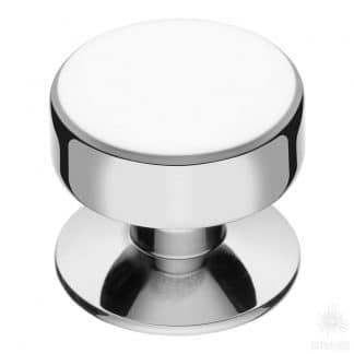 арт. 4238 002MP02 Ручка кнопка, глянцевый хром