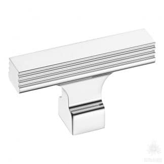 арт. 63-Chrome Ручка кнопка, глянцевый хром